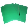 FOLDER CON BROCHE 8 CMS TAMAÑO CARTA VERDE OSCURO