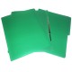 FOLDER CON BROCHE 8 CMS TAMAÑO CARTA VERDE OSCURO