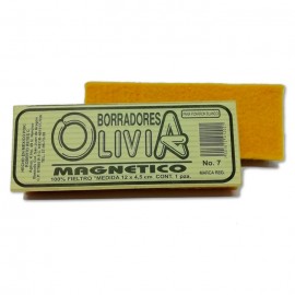 BORRADOR PARA PIZARRON BLANCO CON IMAN OLIVIA