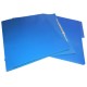 FOLDER CON BROCHE 8 CMS TAMAÑO CARTA AZUL OSCURO