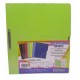 FOLDER CON BROCHE 8 CMS TAMAÑO CARTA VERDE CLARO