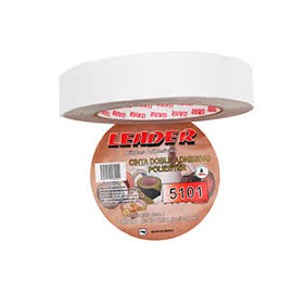 CINTA ADHESIVA DOBLE CARA LEADER 18 MM X 50 MTS