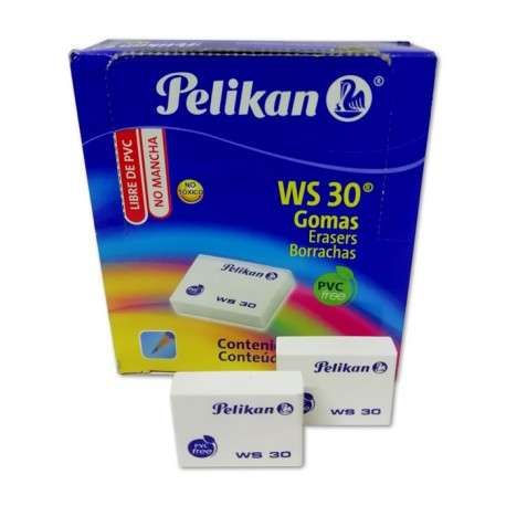 GOMA BLANCA PELIKAN WS30