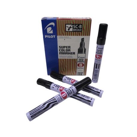 MARCADOR PERMANENTE RECARGABLE NEGRO