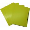 FOLDER CON BROCHE 8 CMS TAMAÑO CARTA AMARILLO