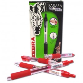 BOLIGRAFO ROLLERBALL SARASA ROJO