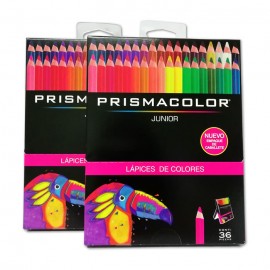 LAPICES DE COLORES PRISMACOLOR JUNIOR CON 36 PIEZAS