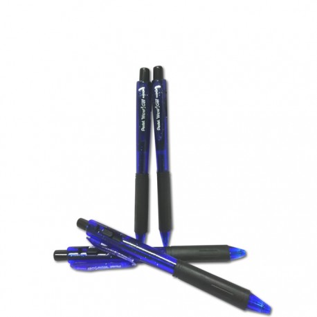 BOLIGRAFO WOW GEL AZUL RETRACTIL PENTEL