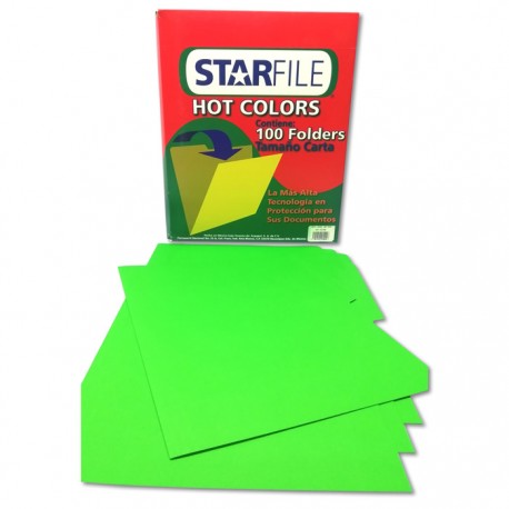 FOLDER TAMAÑO CARTA COLOR VERDE