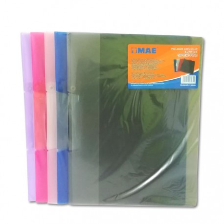 FOLDER CON BROCHE CLIP CARTA
