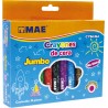 CRAYON JUMBO ESCOLAR CON 24 PIEZAS MAE