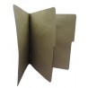 FOLDER CON BROCHE 8 CMS TAMAÑO CARTA KRAFT