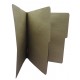 FOLDER CON BROCHE 8 CMS TAMAÑO CARTA KRAFT