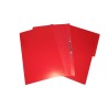 FOLDER CON BROCHE 8 CENTIMETROS TAMAÑO OFICIO ROJO
