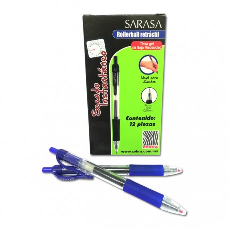 BOLIGRAFO ROLLERBALL SARASA AZUL