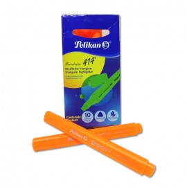 MARCATEXTOS NARANJA PELIKAN TRIANGULAR