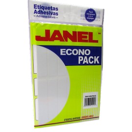 ETIQUETAS BLANCAS ECONOPACK No 20 JANEL