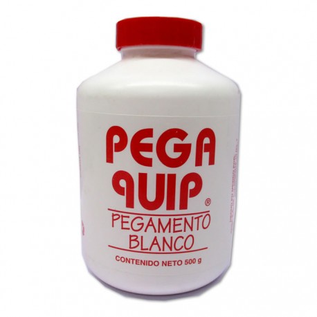 PEGAMENTO LIQUIDO BLANCO PEGA QUIP 500 GRAMOS