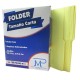 FOLDER TAMAÑO CARTA COLOR AMARILLO