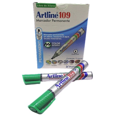 MARCADOR PERMANENTE VERDE ARTLINE