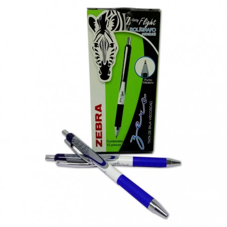 BOLIGRAFO Z GRIP FLIGHT AZUL RETRACTIL