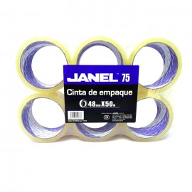 CINTA DE EMPAQUE TRANSPARENTE JANEL MODELO 075