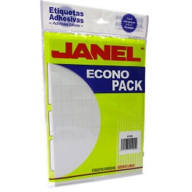 ETIQUETAS BLANCAS ECONOPACK No 22 JANEL