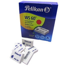 GOMA BLANCA PELIKAN WS60