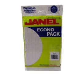 ETIQUETAS BLANCAS No 6 JANEL ECONO PACK