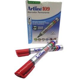 MARCADOR PERMANENTE ROJO ARTLINE