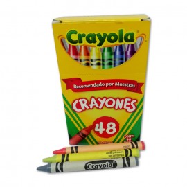 CRAYONES ESTANDAR CRAYOLA CON 48 PIEZAS