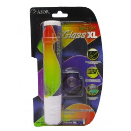 MARCADOR PARA VIDRIO AQUARELO GLASS XL DE AZOR COLOR BLANCOVIOLETA