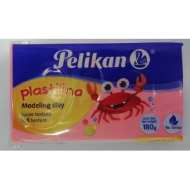 BARRA DE PLASTILINA ROSA PELIKAN