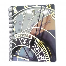 CUADERNO PROFESIONAL ESPIRAL CUADRO CHICO 200 HOJAS ESTRELLA STAR MAX ZOOM