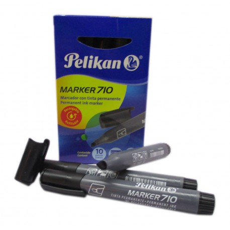 MARCADOR PERMANENTE NEGRO PELIKAN