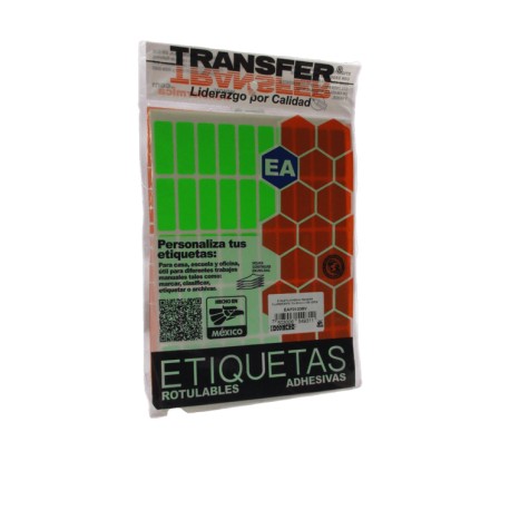 ETIQUETA VERDE TRANSFER