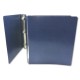 CARPETA PRESSBOARD CARTA CON ARGOLLA DE 1 PULGADA AZUL OSCURO