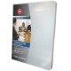 CUBIERTA PLASTICA CARTA GBC PREMIUM RAYADO CRISTAL