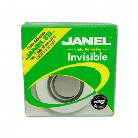 CINTA ADHESIVA INVISIBLE JANEL 810 18 MM X 33 MTS