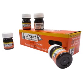 PINTURA POLITEC 20ML SOMBRA CAFE