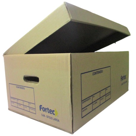 CAJA PARA ARCHIVO MUERTO FORTEC TAMAÑO OFICIO LARGA