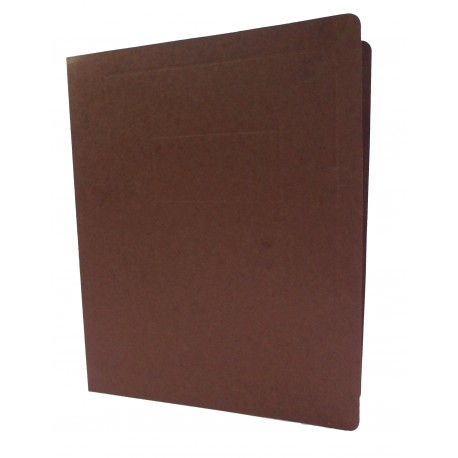 FOLDER CON PALANCA TAMAÑO CARTA MARRON
