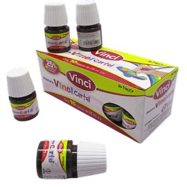 PINTURA VINCI 25ML COLOR CAFE