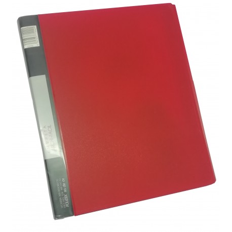 CARPETA ARCHI FACIL POLIDEX COLOR ROJO CON 100 MICAS