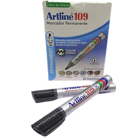 MARCADOR PERMANENTE NEGRO ARTLINE