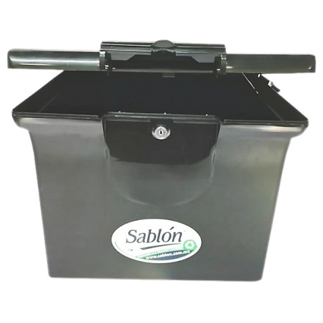 ARCHIVERO PORTATIL CARTA NEGRO SABLON