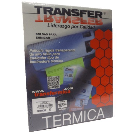 MICA TERMICA TRANSFER TAMAÑO CARTA