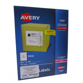 ETIQUETAS BLANCAS PARA LASER AVERY