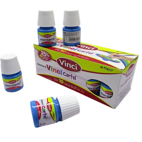 PINTURA VINCI 25ML COLOR AZUL PASTEL