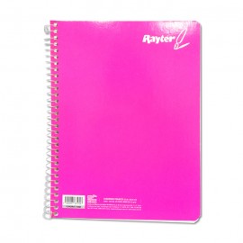 CUADERNO FRANCESA CUADRO CHICO CON 100 HOJAS RAYTER